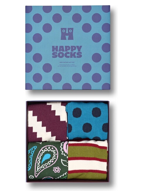 NEW VINTAGE Gift Set 4 Paia di Calze 4500 - Calze Uomo