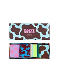 HAPPY SOCKS COLORBURST Gift Box 4 paia di calze 5000 - Calze Uomo - 6