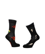 HAPPY SOCKS BLAST OFF BURGER Gift Box 2 paia di calze - Calze Uomo