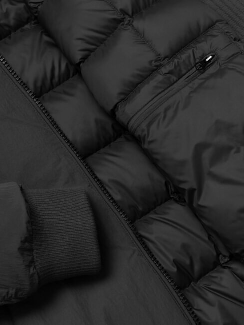 TRAVELLER Giacca full zip black - Piumini Uomo