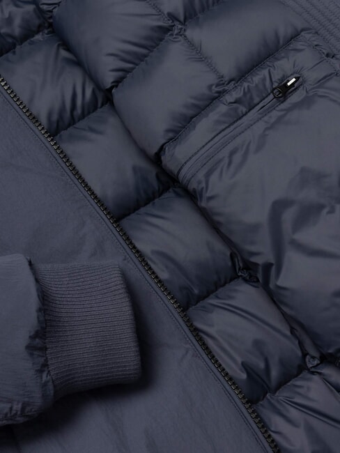 TRAVELLER Bomber navy blue - Piumini Uomo