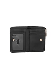 GUESS LAUREL 2 Portafoglio medio zip around black logo - Portafogli Donna - 2