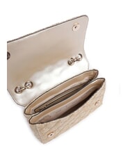 GUESS GIULLY 2 Borsa intracciata a spalla, a tracolla oro - Borse Donna - 4