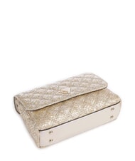 GUESS GIULLY 2 Borsa intracciata a spalla, a tracolla oro - Borse Donna - 6