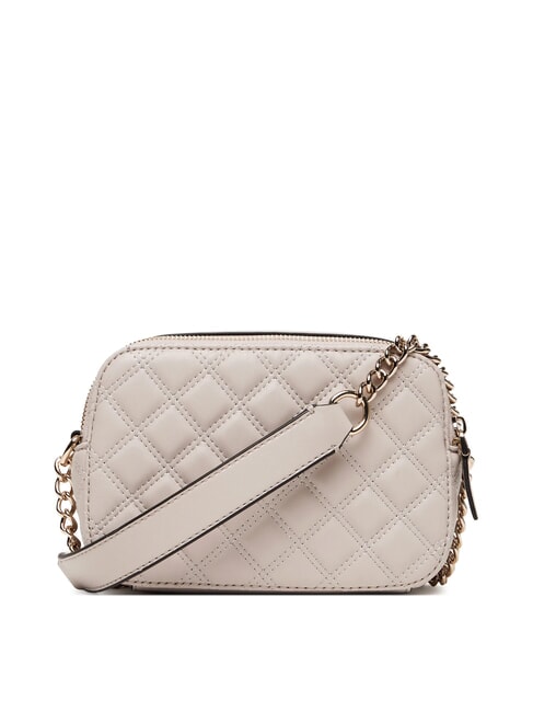 GIULLY 2 Borsa camera case trapuntata a tracolla Taupe - Borse Donna