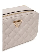 GUESS GIULLY 2 Borsa camera case trapuntata a tracolla Taupe - Borse Donna - 3