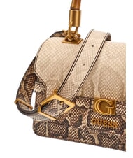 GUESS SIBEL Borsa a mano piccola con tracolla natural - Borse Donna - 3