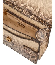 GUESS SIBEL Borsa a mano piccola con tracolla natural - Borse Donna - 7