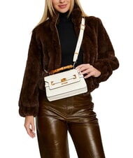 GUESS SIBEL Borsa a mano con tracolla STONE - Borse Donna - 4