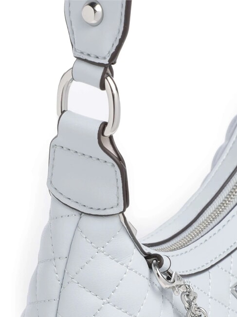 EVERLEE Borsa a spalla trapuntata con charms misty blue - Borse Donna