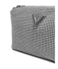 GUESS CRYSTAL Borsa a tracolla con strass silver - Borse Donna - 3