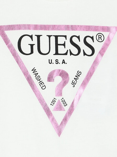 KIDS T-shirt con triagolo logo true white a000 - T-shirt Bambino