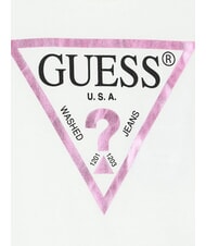GUESS KIDS T-shirt con triagolo logo true white a000 - T-shirt Bambino - 3