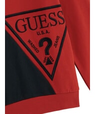 GUESS LS ACTIVE Felpa a girocollo da bambino spicy red - Felpe Bambini - 3