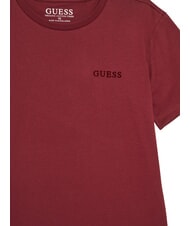 GUESS KIDS T-shirt a manica corta stampa retro vino - T-shirt Bambino - 3