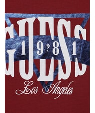 GUESS KIDS MINI ME T-shirt a manica corta con stampa chili red - T-shirt Bambino - 3