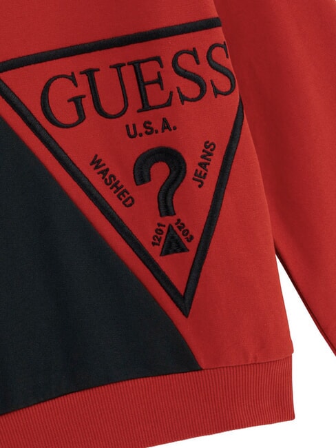 LS ACTIVE Felpa a girocollo da bambino spicy red - Felpe Bambini