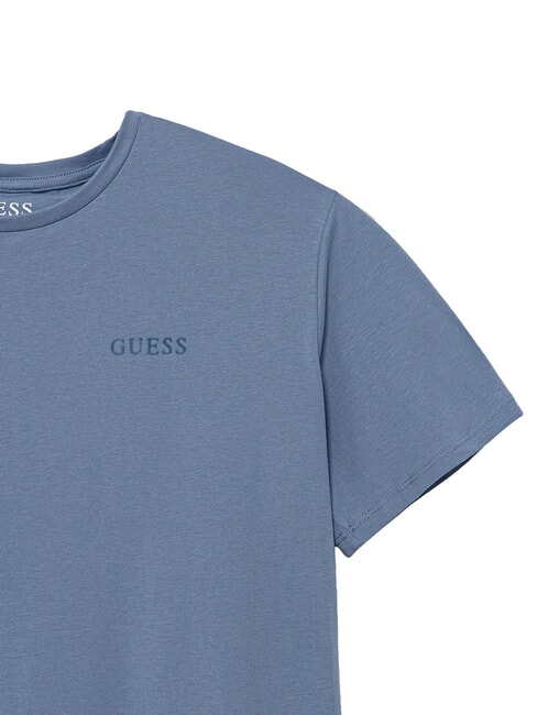 KIDS T-shirt a manica corta stampa retro lilac blue - T-shirt Bambino