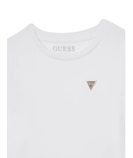 GUESS KIDS T-shirt a manica corta con stemma logo purwhite - T-shirt Bambino - 3