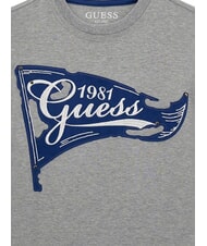 GUESS KNOP T-shirt da bambino a manica corta light stone heather - T-shirt Bambino - 3