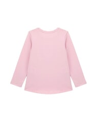 GUESS KIDS T-shirt manica lunga ricamo e paillettes cotton candy pink - T-shirt Bambino - 2