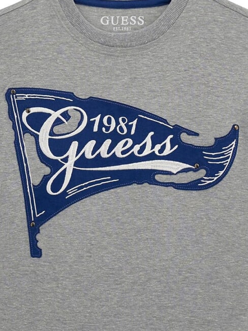 KNOP T-shirt da bambino a manica corta light stone heather - T-shirt Bambino