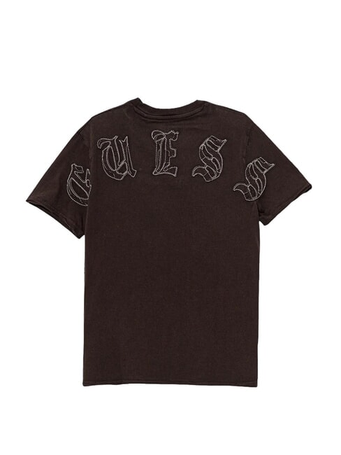 KIDS T-shirt oversize bambino a manica corta chocolate brownie - T-shirt Bambino