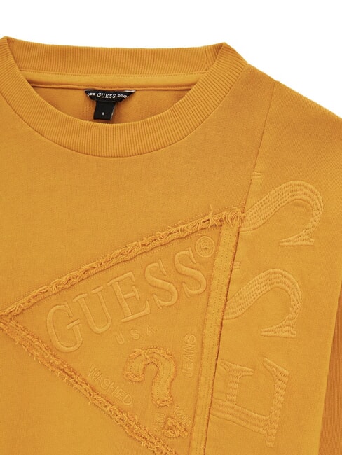 KIDS Felpa da bambino con ricamo logo dune gold - Felpe Bambini