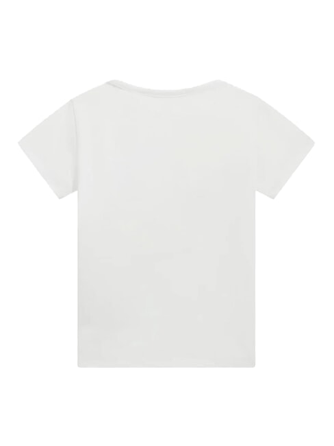 KIDS T-shirt bimba stampa cuore e logo purwhite - T-shirt Bambino