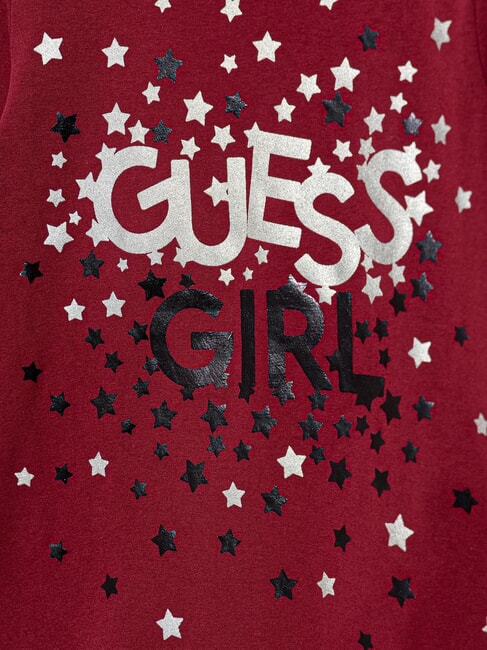 KIDS T-shirt manica lunga bimba con stampa ballroom red - T-shirt Bambino