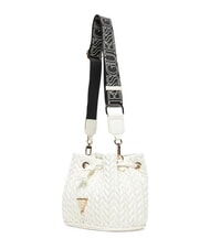 GUESS GIRLS Borsa mini secchiello trapuntato cremwhi - Borse Donna - 4