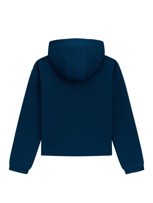 KIDS MINI ME Felpa logo peony all over con cappuccio peony m opal - Felpe Bambini