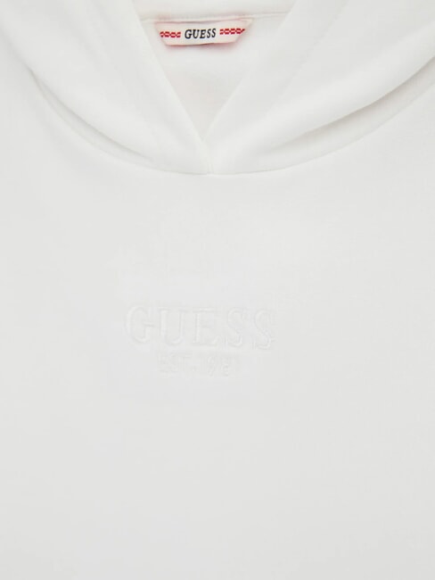 KIDS Felpa con cappuccio e tasca purwhite - Felpe Bambini