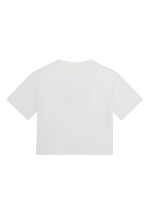 KIDS T-shirt bambina stampa floreale purwhite - T-shirt Bambino