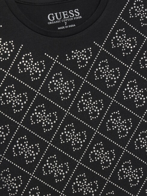 KIDS T-shirt manica corta strass logo jetbla - T-shirt Bambino