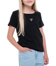 GUESS KIDS MINI ME  jetbla - T-shirt Bambino - 4