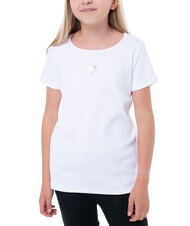 GUESS KIDS MINI ME  purwhite - T-shirt Bambino - 4