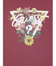 GUESS KIDS T-shirt bambina stampa floreale raspberry slush - T-shirt Bambino - 3