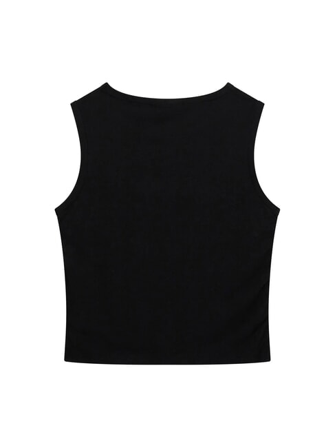 KIDS MINI ME Canotta bambina stampa logo jetbla - T-shirt Bambino