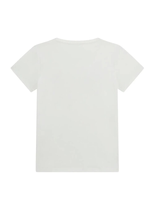 KIDS T-shirt manica corta bambina con stampa purwhite - T-shirt Bambino