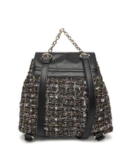 GUESS GIRLS TWEED Zainetto in tessuto con tasche jetbla - Borse Donna - 2