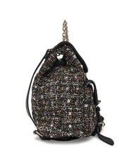 GUESS GIRLS TWEED Zainetto in tessuto con tasche jetbla - Borse Donna - 3