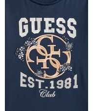GUESS KIDS T-shirt manica corta stampa e ricamo secret blue - T-shirt Bambino - 3