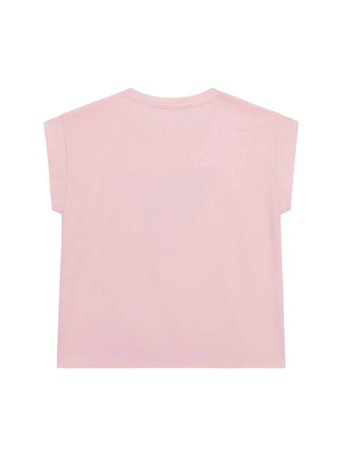 KIDS T-shirt a manica corta con paillettes cotton candy pink - T-shirt Bambino