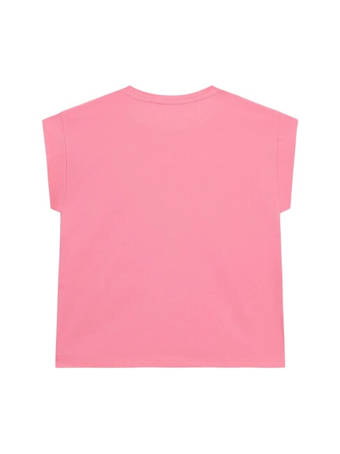 KIDS T-shirt a manica corta con paillettes jelly pink - T-shirt Bambino