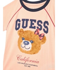 GUESS KIDS T-shirt manica corta stampa orsetto peach sunrise - T-shirt Bambino - 3