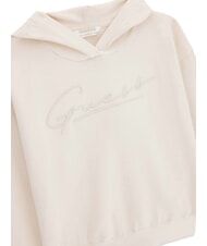 GUESS KIDS Felpa con cappuccio e ricamo logo tuscan sand - Felpe Bambini - 3