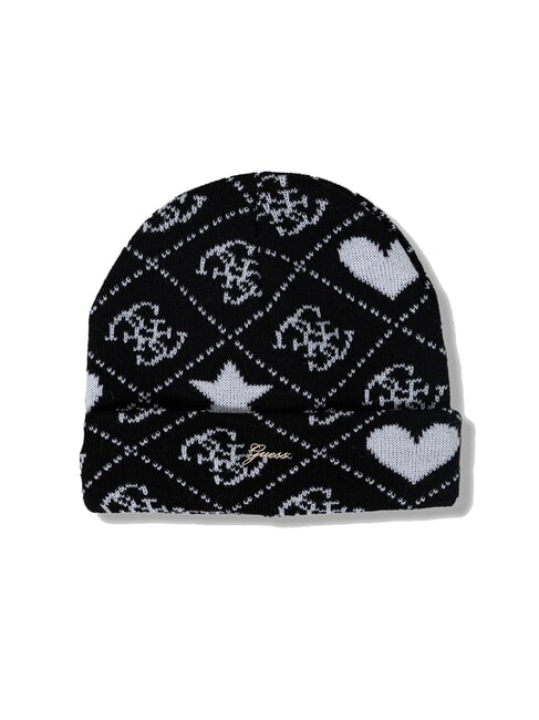 KIDS Set cappello e sciarpa 4g black jacquard - Cappelli Bambini