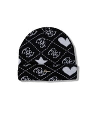 GUESS KIDS Set cappello e sciarpa 4g black jacquard - Cappelli Bambini - 3