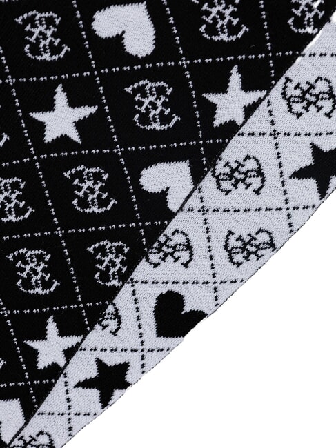 KIDS Set cappello e sciarpa 4g black jacquard - Cappelli Bambini